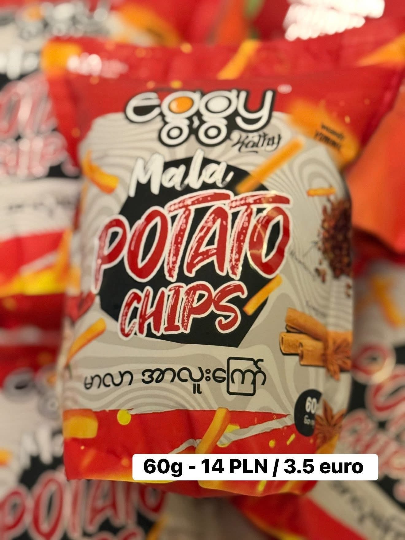 Eggy - မာလာအာလူးကြော် 60g