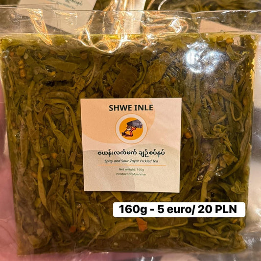 ရွှေအင်းလေး ဇယန်းလက်ဖက် ချဉ်စပ်နှပ်