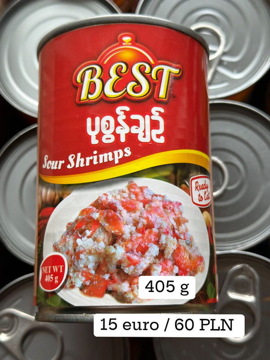 Best- Sour Shrimps ပုဇွန်ချဉ် 405g