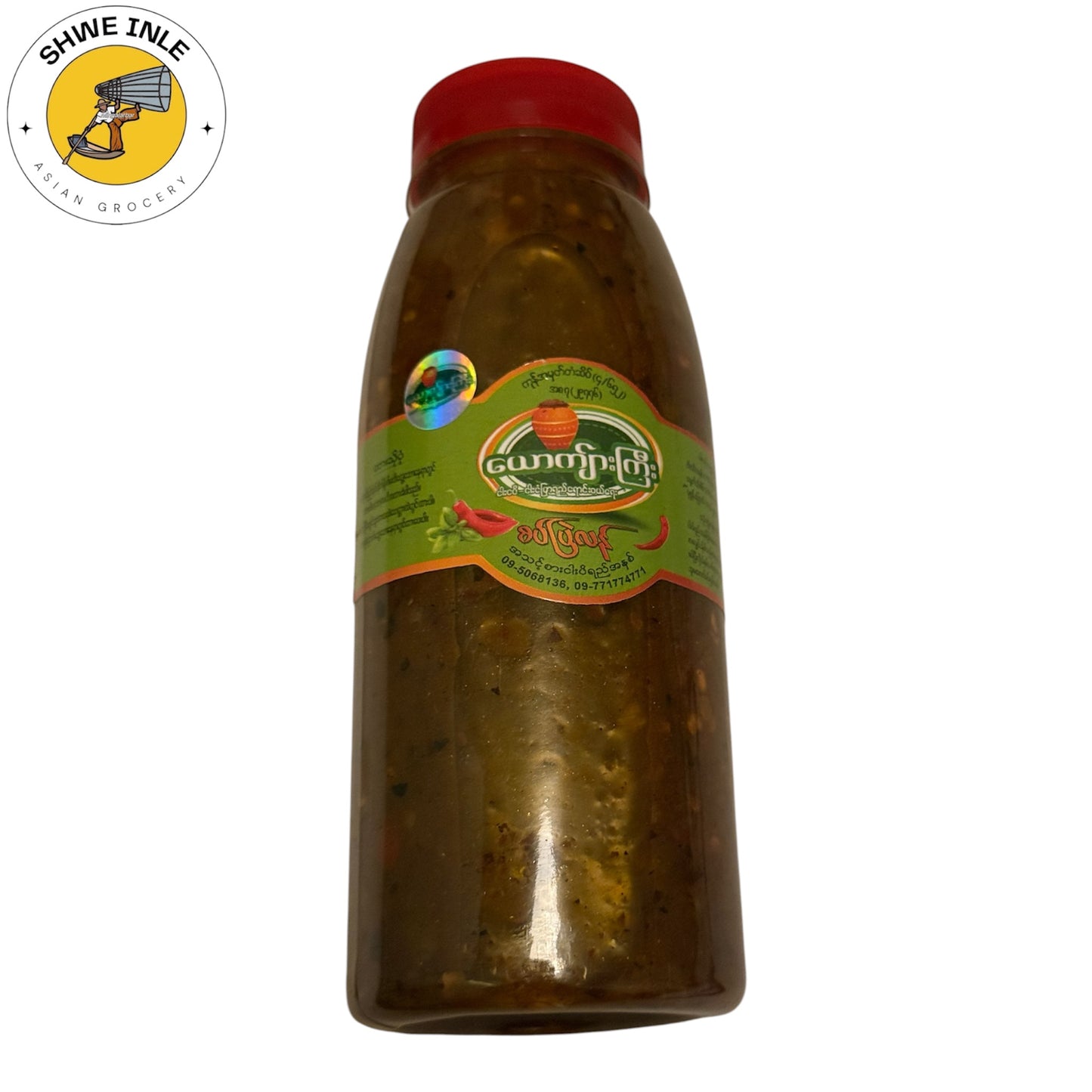 ယောကျာ်းကြီး စပ်ပြဲလန် ငပိရည် - 380g / Yout Kyar Gyi Fish Pate
