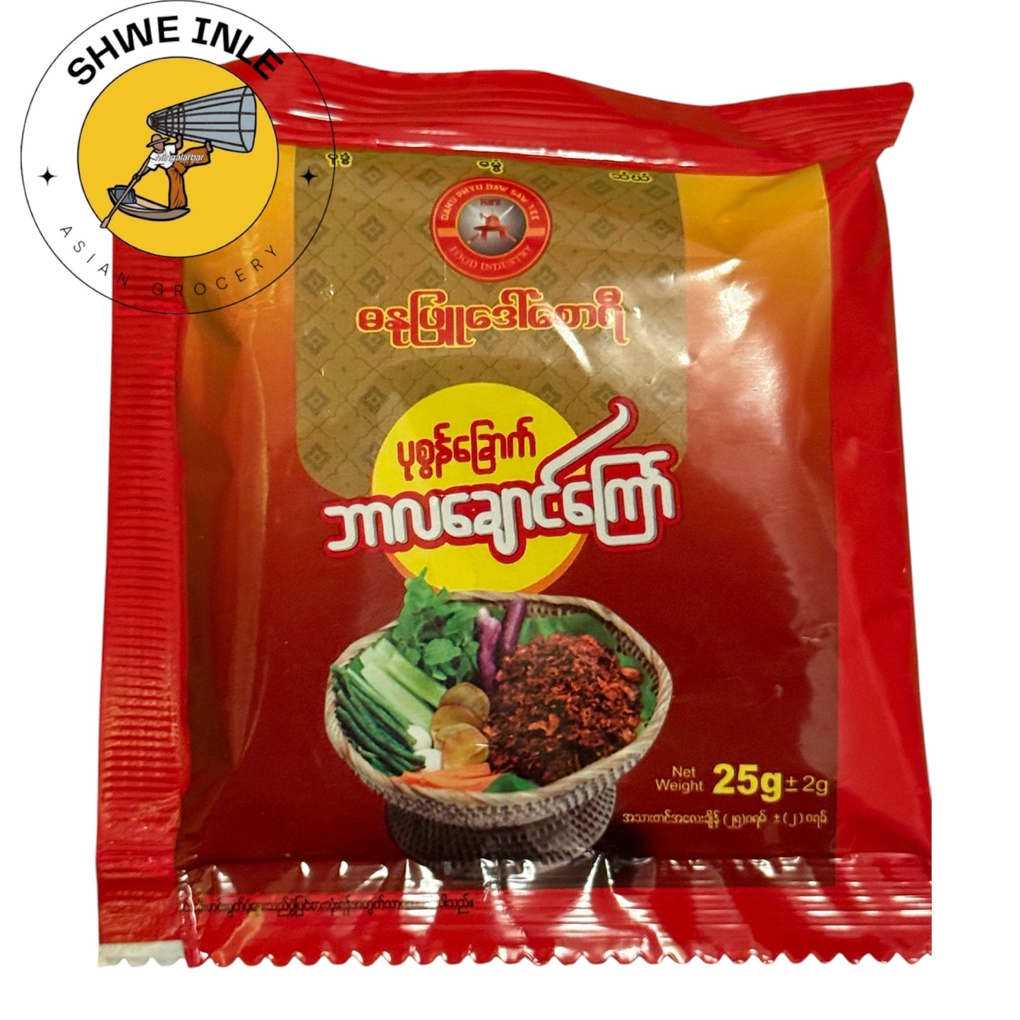 ဓနုဖြုဒေါ်စောရီ ဘာလချောင်ကြော် 25g