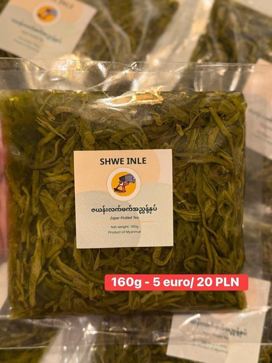 ရွှေအင်းလေး ဇယန်းလက်ဖက်ညွှန့် ဆိမ့် 160g