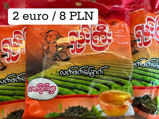 Shan Gyi Kaung‑nyin Mhwe Dried Tea – 100 g (approx.)