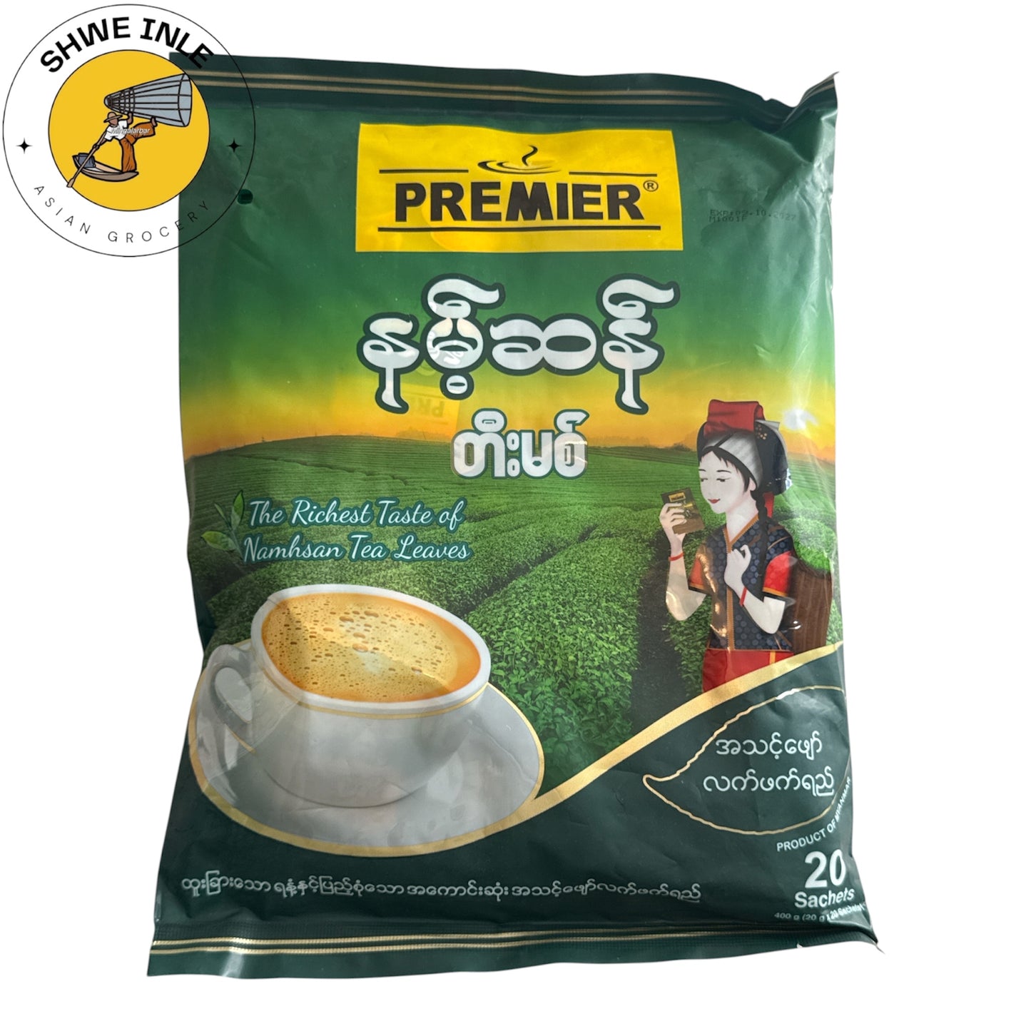 နမ့်ဆန် Tea Mix အထုတ််ကြီး ( 20 pcs x20g)